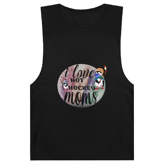 I Love Hockey Moms I heart Hockey Moms Classic Barnard Tanks