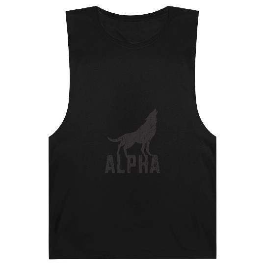 Alpha - wolf lover Barnard Tanks