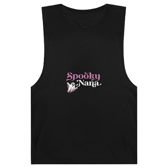 Cute Spooky Auntie Halloween Aunt Barnard Tanks