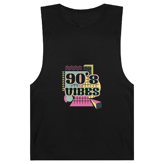 90s Disco Lover 1990s Retro Barnard Tanks