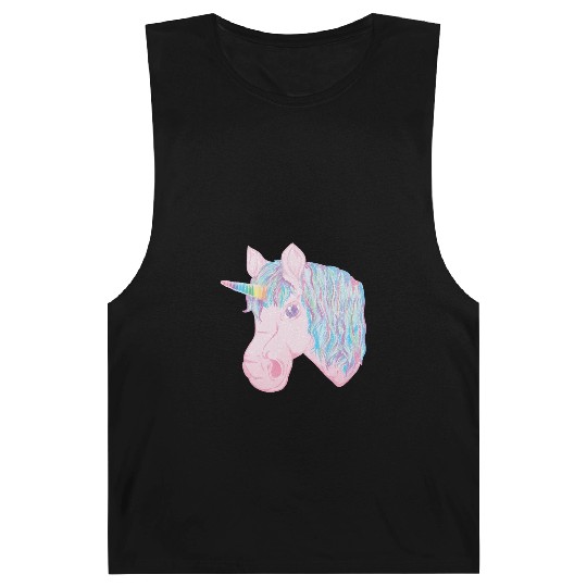kawaii rainbow unicorn Barnard Tanks