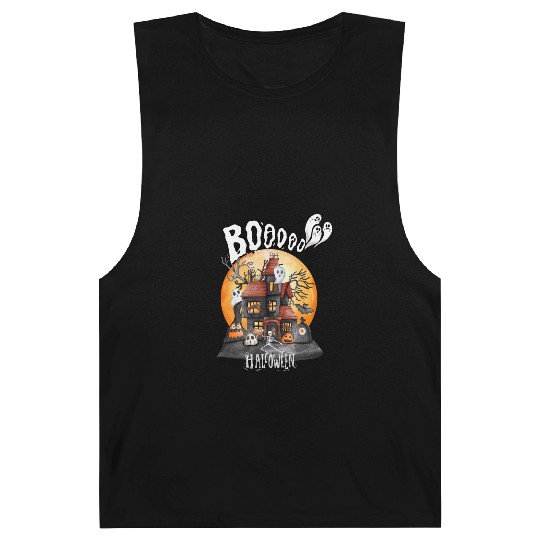 booooooooooo halloween town Barnard Tanks