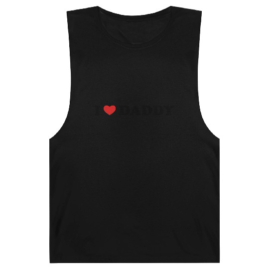 I Love Daddy Barnard Tanks