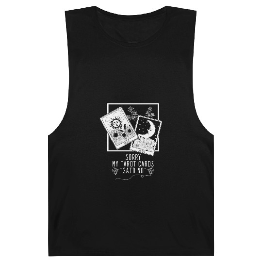 Gothic Moon Sun Tarot Card Said No Halloween Barnard Tanks