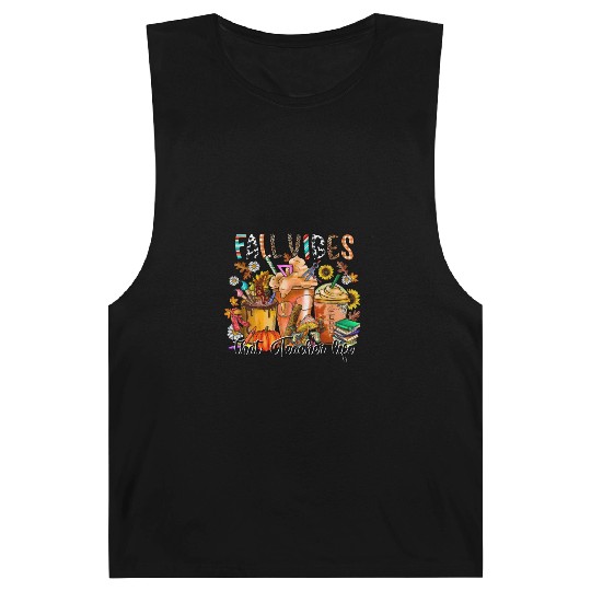 Fall Vibes That Teacher Life Barnard Tanks