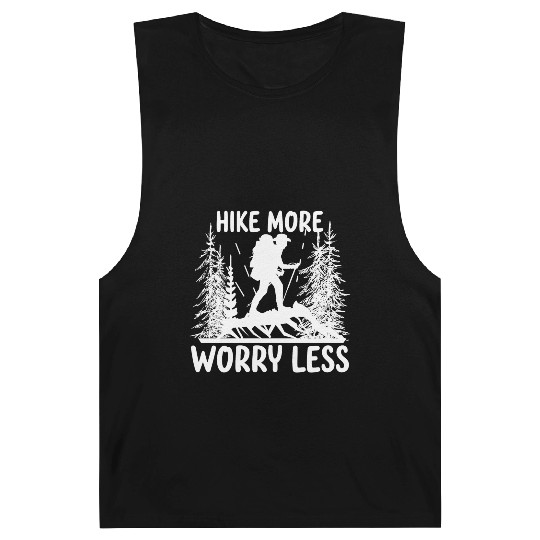 Hiking Go Mountaineering Hiking Tour Cool Saying Barnard Tanks
