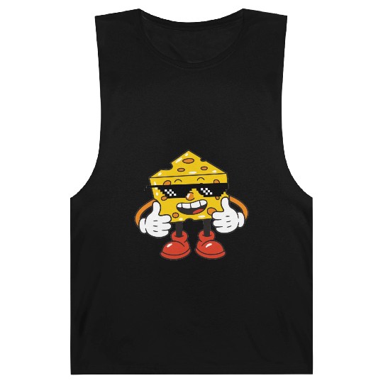 thug life cheese Barnard Tanks
