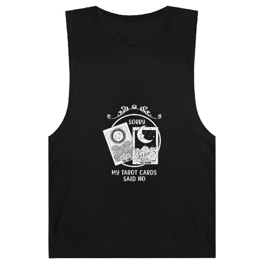 Moon Sun Tarot Card Said No Halloween Barnard Tanks