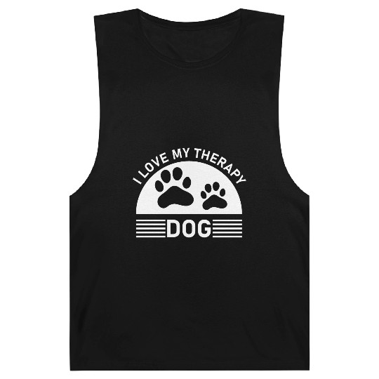 I love my Therapy Dog Barnard Tanks