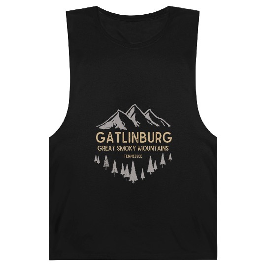 Gatlinburg Tennessee Great Smoky Mountains Vintage Barnard Tanks