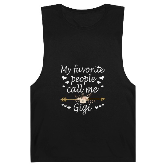 My Favorite People Call Me Gigi Christmas Barnard Tanks