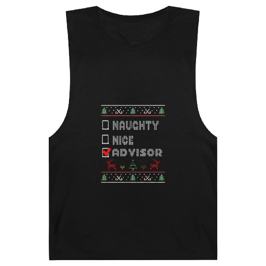 Naughty Nice Advisor, Matching Christmas Group Barnard Tanks