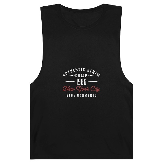 New York City Born In 1986 Vintage Birthday Barnard Tanks