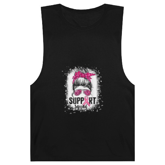 Wear It Pink ,Support Squad, Breast Cancer Support Barnard Tanks