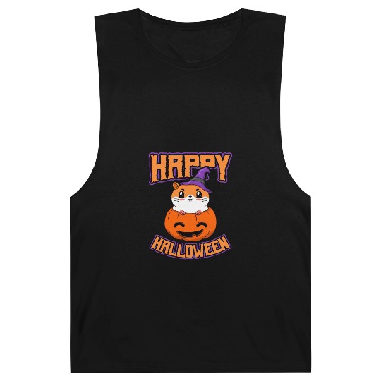 Guinea Pig Halloween Pumpkin Trick Or Treat Barnard Tanks