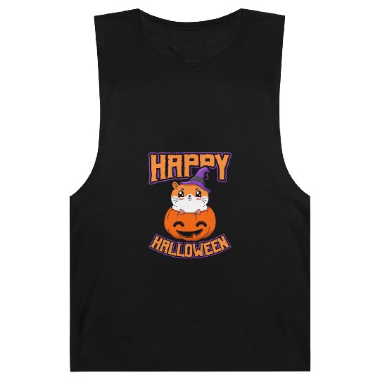 Guinea Pig Halloween Pumpkin Trick Or Treat Barnard Tanks