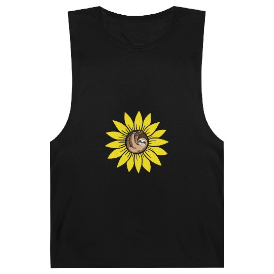 Sloth Sunflower Barnard Tanks