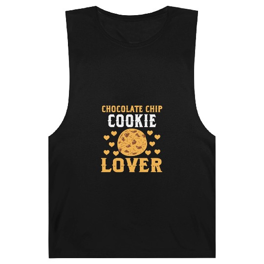 Cute Chocolate Chip Cookie Lover Barnard Tanks