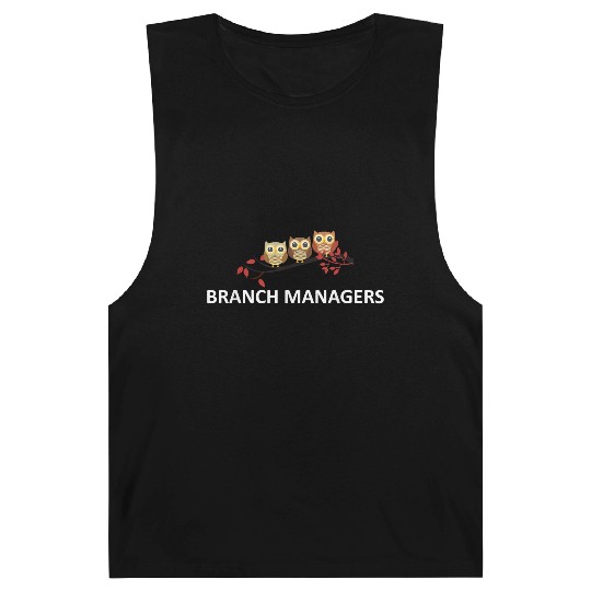 Branch Managers Cute Owls Owl Lover Bird Watcher Barnard Tanks