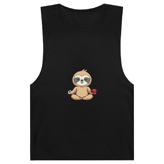 Sloth Sloth Yoga Barnard Tanks