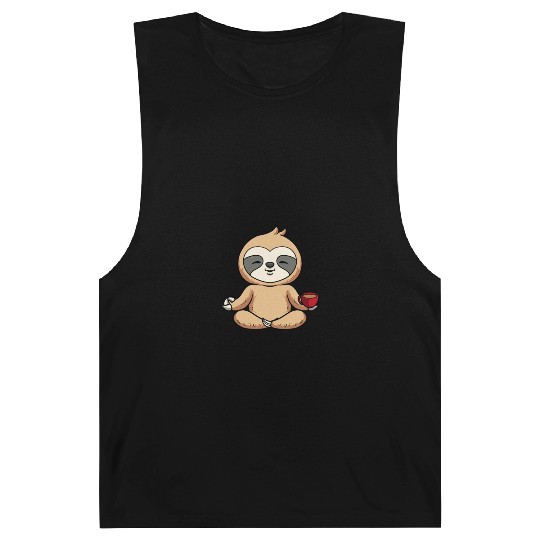 Sloth Sloth Yoga Barnard Tanks