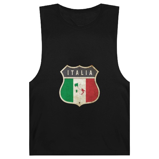 Italy coat of arms flags design Barnard Tanks
