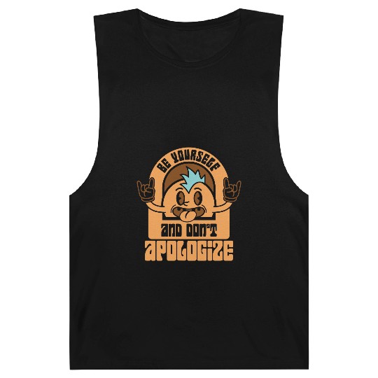Be Yourself And Don t Apologize SVG Cut File Barnard Tanks