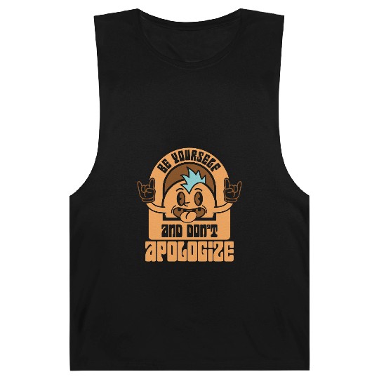 Be Yourself And Don t Apologize SVG Cut File Barnard Tanks