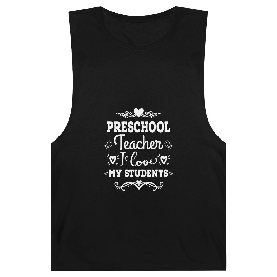 Preschool Teacher Back to School Pre K Teaching Barnard Tanks