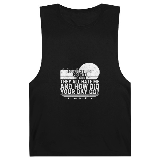 Correctional Officer Barnard Tanks, Out Numbered 200 To 1