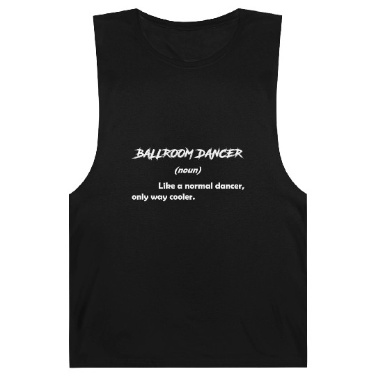 Funny Definition Dance Teacher Ballroom Dancer Barnard Tanks