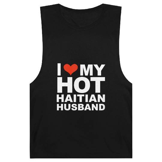 I Love My Hot Haitian Husband Wife Marriage Haiti Barnard Tanks