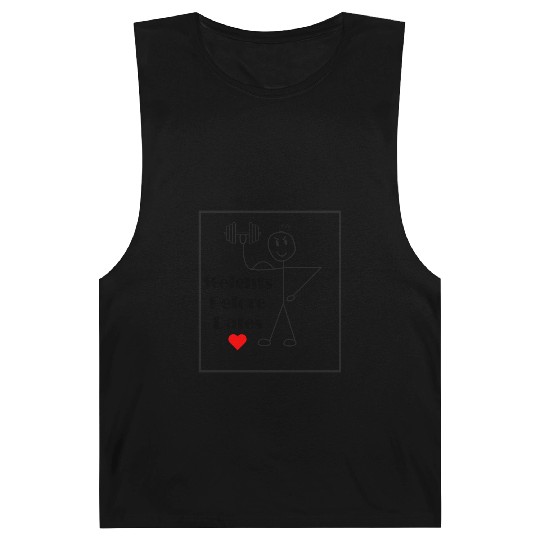 weights before dates training gym Barnard Tanks