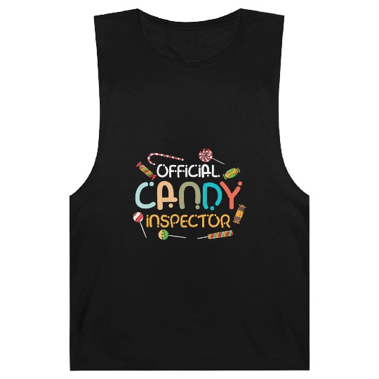 Halloween Costume Lollipop Official Candy Barnard Tanks