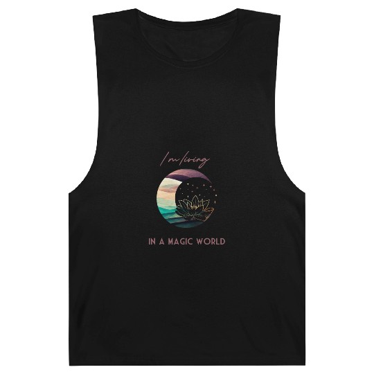 Magic Spiritual Desert Moon Water Lily Barnard Tanks
