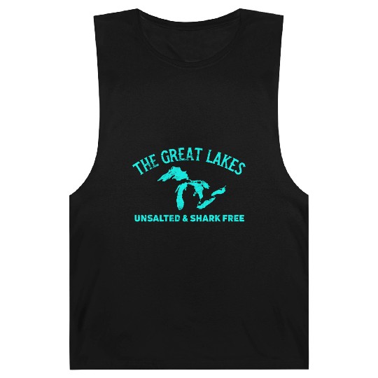 The Great Lakes Unsalted & Shark Free Michigan Vin Barnard Tanks