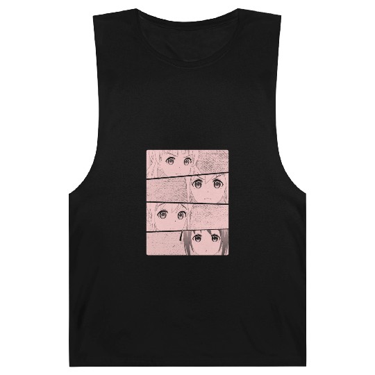 Kawaii Anime Sad Girls Barnard Tanks
