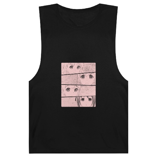 Kawaii Anime Sad Girls Barnard Tanks