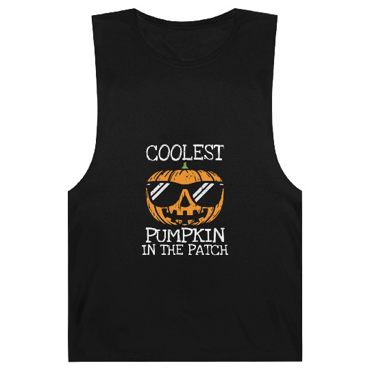 Coolest Pumpkin In The Patch - Halloween Barnard Tanks