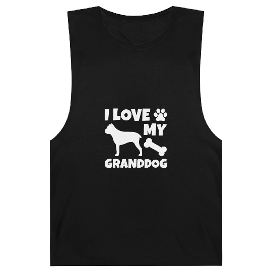 I Love My Granddog Cane Corso Barnard Tanks