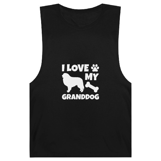 I Love My Granddog Great Pyrenees Barnard Tanks