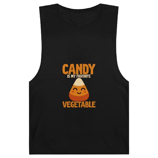 Candy Is My Favorite Vegetable Barnard Tanks