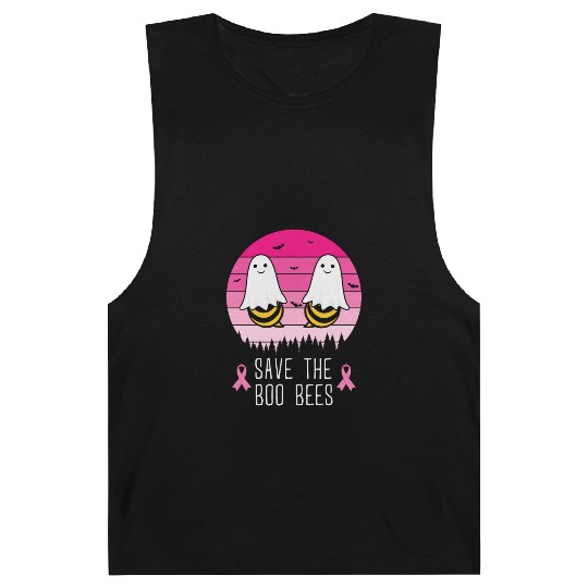 Save the Boo Bees Breast Cancer Awareness Barnard Tanks