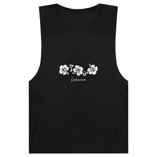 Lahaina Maui Hawaii Hibiscus Flower Barnard Tanks