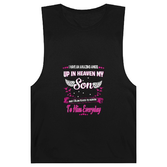 My Son Forever My Angel Sympathy In Loving Memory Barnard Tanks