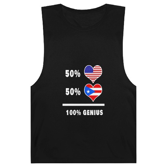 USA and Puerto Rico genius flag design Barnard Tanks