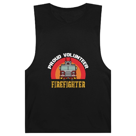 Proud Volunteer Firefighter Barnard Tanks