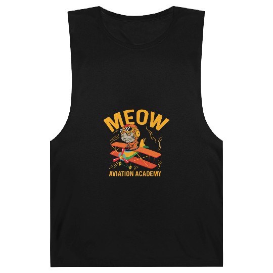 Meow Aviation Academy Co-Pilot Gift Barnard Tanks