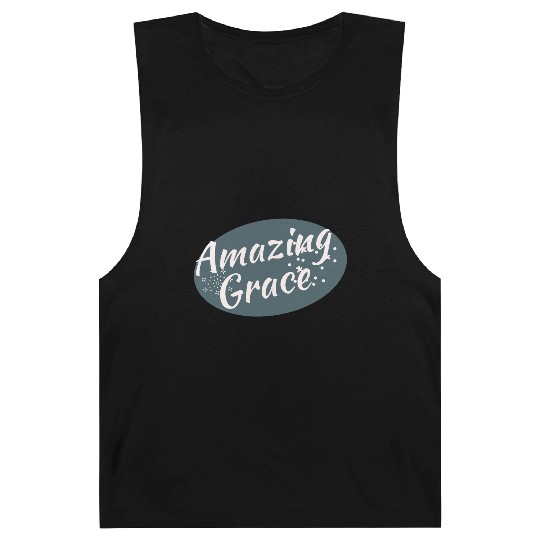 Amazing Grace Christian design Barnard Tanks