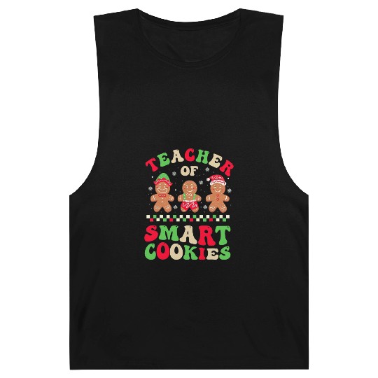 Teacher Of Smart Cookies Gingerbread Crew Barnard Tanks